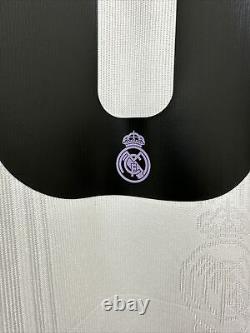 Vini Jr #20 MEDIUM Real Madrid Super Cup Final Home Jersey Adidas Authentic