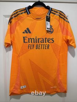 Vini Jr #7 MEDIUM Adidas Real Madrid Authentic Away Limited Edition Jersey