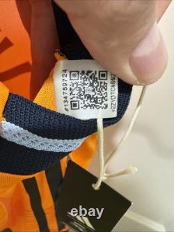 Vini Jr #7 MEDIUM Adidas Real Madrid Authentic Away Limited Edition Jersey Vini Jr #7 MEDIUM Adidas Real Madrid Authentic Away Limited Edition Jersey