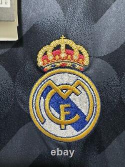 Vini Jr #7 Mens LARGE Adidas Real Madrid Away Champions League Jersey