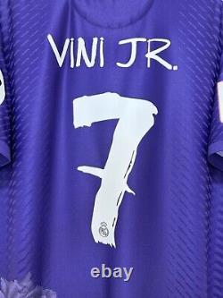 Vini Jr #7 Mens LARGE Adidas Y-3 Real Madrid Authentic Limited Edition Jersey