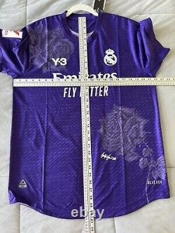 Vini Jr #7 Mens LARGE Adidas Y-3 Real Madrid Authentic Limited Edition Jersey