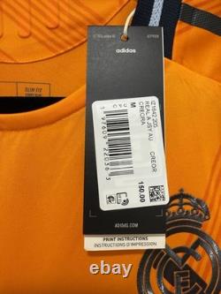 Vini Jr #7 Mens MEDIUM Adidas Real Madrid Away Authentic Jersey Liga