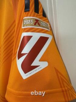 Vini Jr #7 Mens MEDIUM Adidas Real Madrid Away Authentic Jersey Liga