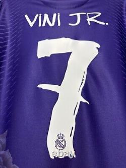 Vini Jr. #7 WOMENS LARGE Adidas Y-3 Real Madrid Authentic Fourth Jersey