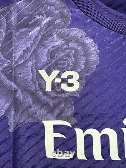 Vini Jr. #7 WOMENS LARGE Adidas Y-3 Real Madrid Authentic Fourth Jersey