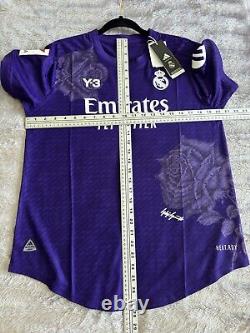 Vini Jr. #7 WOMENS LARGE Adidas Y-3 Real Madrid Authentic Fourth Jersey