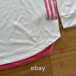 Vini Jr Real Madrid 20/21 Adidas Long Sleeve Jersey Size Large FQ7488