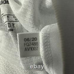 Vini Jr Real Madrid 20/21 Adidas Long Sleeve Jersey Size Large FQ7488