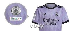 Vinicius Jr M Real Madrid adidas 2022/23 Away Replica Player Jersey Purple UEFA