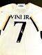 Vinicius Vini Jr. Signed Autographed Real Madrid Jersey COA Size XL Brazil