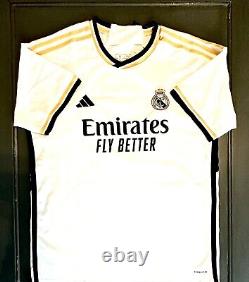 Vinicius Vini Jr. Signed Autographed Real Madrid Jersey COA Size XL Brazil
