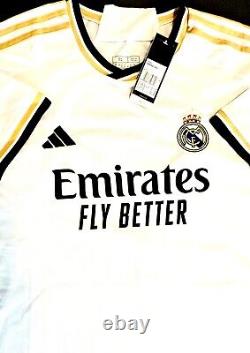 Vinicius Vini Jr. Signed Autographed Real Madrid Jersey COA Size XL Brazil