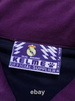 Vintage 1997/98 Real Madrid Kelme Track Jacket size L Made in Spain