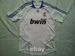 Vintage Adidas 365 Climacool Real Madrid #21metzelder Soccer Game Jersey Size M