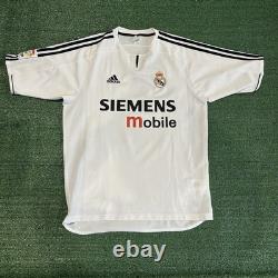 Vintage Adidas Real Madrid #23 Beckham 2003/2004 Home Soccer Jersey (M)