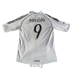 Vintage Adidas Real Madrid #9 Ronaldo 2005/2006 Third Soccer Jersey (M)