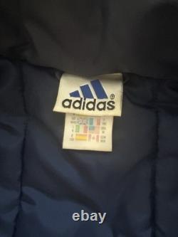 Vintage Adidas Real Madrid Parka Winter Jacket Bench Kit