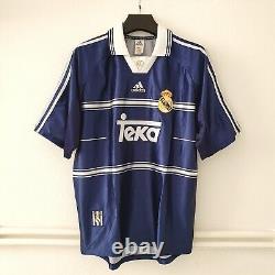 Vintage Authentic Real Madrid Away Shirt 1998-99 Teka Size L Excellent