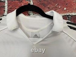 Vintage David Beckham Adidas Jersey May 2005 Real Madrid Men Size M #23 White