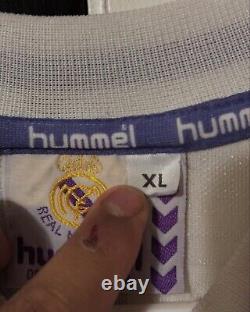 Vintage Hummel 1989/1990 Real Madrid home Shirt/jersey white size XL Men's