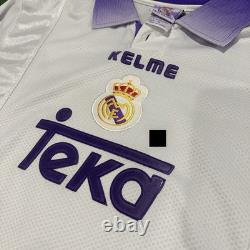 Vintage Kelme Real Madrid #10 Seedorf 1997/1998 Home Soccer Jersey (XL)