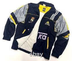 Vintage Men's REAL MADRID Track Jacket Windbreaker Adidas Equipment Size XL