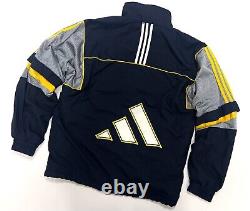 Vintage Men's REAL MADRID Track Jacket Windbreaker Adidas Equipment Size XL
