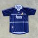 Vintage Real Madrid 1998-99 Away Soccer Jersey Teka Men's Size L Seedorf 10