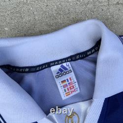 Vintage Real Madrid 1998-99 Away Soccer Jersey Teka Men's Size L Seedorf 10