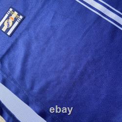 Vintage Real Madrid 1998-99 Away Soccer Jersey Teka Men's Size L Seedorf 10