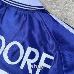 Vintage Real Madrid 1998-99 Away Soccer Jersey Teka Men's Size L Seedorf 10