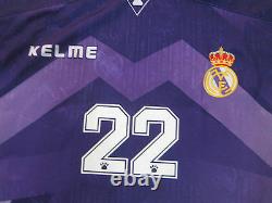 Vintage Real Madrid Away Kit Jersey La Liga Hala Madrid Kelme Trikot Maglia 1996