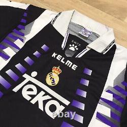 Vintage Real Madrid Football Shirt 1997 1998 Jersey Camiseta Soccer Adidas Sz M