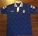 Vintage Real Madrid Hummel Home Jersey Camiseta 80's 90's Football Soccer Sz L