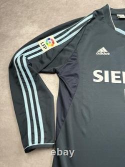 Vintage Real Madrid Jersey Mens XL Navy La Liga Soccer Adidas Beckham 23 2000s