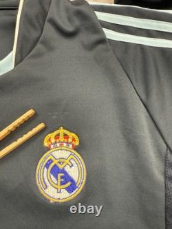 Vintage Real Madrid Jersey Mens XL Navy La Liga Soccer Adidas Beckham 23 2000s