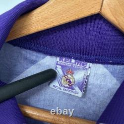 Vintage Real Madrid Soccer Jersey Mens XL 1996/97 Kelme Camiseta Away Kit RARE