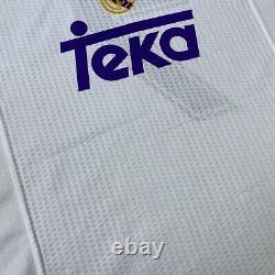 Vintage Taquy FC Real Madrid #7 Raul 1996/97 Home Soccer Jersey Size XL