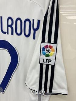 Vintage Van Nistelrooy Real Madrid 06/07 Home Size L adidas Soccer Jersey