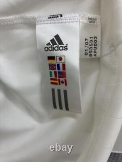 Vintage Van Nistelrooy Real Madrid 06/07 Home Size L adidas Soccer Jersey