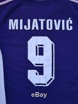 Vintage Yugoslavia Adidas Jersey World Cup 1998 #9 Mijatovic Real Madrid Shirt L