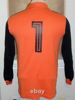 Vtg Adidas Spain Real Madrid Goalkeeper #1 Soccer Jersey Football Shirt La Liga