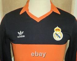 Vtg Adidas Spain Real Madrid Goalkeeper #1 Soccer Jersey Football Shirt La Liga