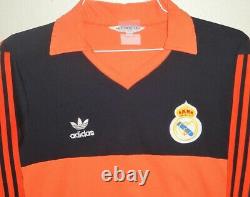 Vtg Adidas Spain Real Madrid Goalkeeper #1 Soccer Jersey Football Shirt La Liga