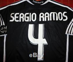 Vtg Adidas Spain Real Madrid Sergio Ramos 2005 Soccer Jersey Football Shirt Rare