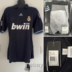 (XL) BNWT Real Madrid 2009/10 Away Jersey Shirt 09/10 Kit Adidas Ronaldo Era NEW