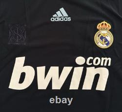 (XL) BNWT Real Madrid 2009/10 Away Jersey Shirt 09/10 Kit Adidas Ronaldo Era NEW