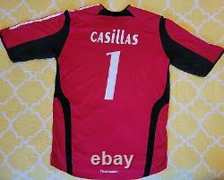 XL Iker Casillas#1 Real Madrid 2016 Mens Adidas Soccer Jersey. 100% Authentic