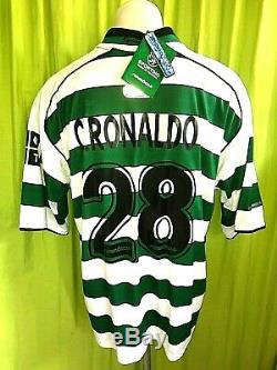 XXL Reebok Ronaldo Sporting Soccer Jersey Portugal Real Madrid Football Shirt 2x